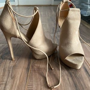 Aldo Lace Up Heels